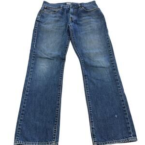 J.Crew Jeans Mens 32 x 30‎ Blue Denim Vintage Slim Leg Cotton
